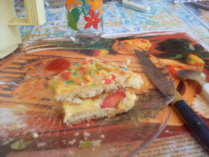 1 part du fraisier de doudouce