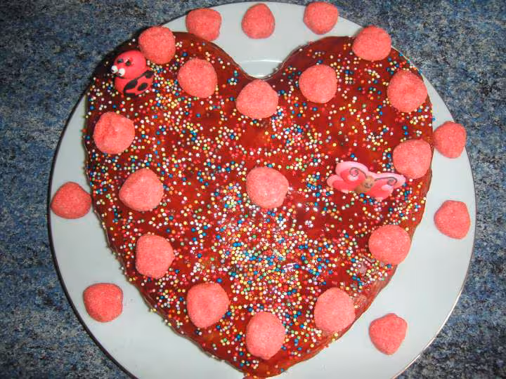 Gateau rose de therese