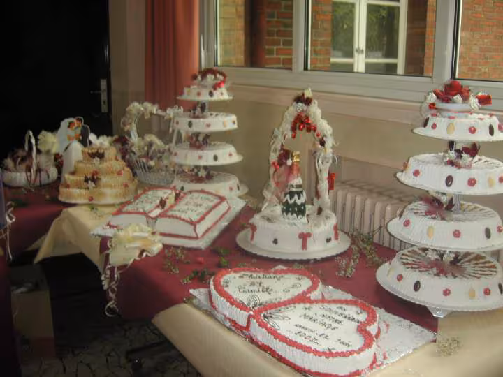 Gateaux mariage antillais