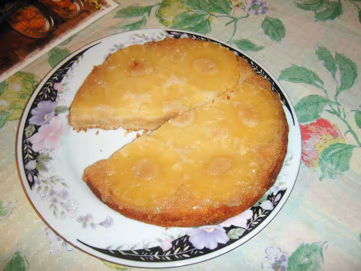 Photo gateau ananas