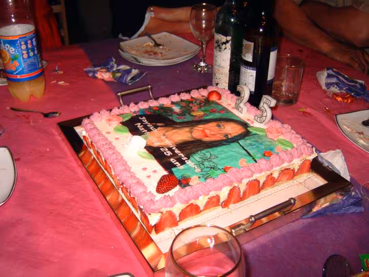 Gateau anniversaire 25 ans 2