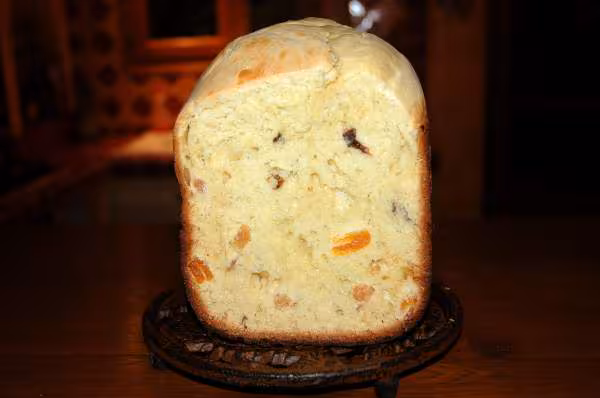 Brioche a l oeuf d oie et fruits secs