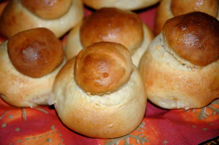 Brioches aux ecorces de clementines