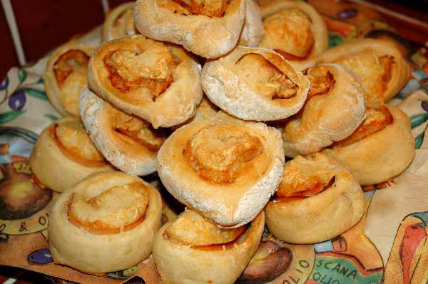 Escargots au jambon et gruyere