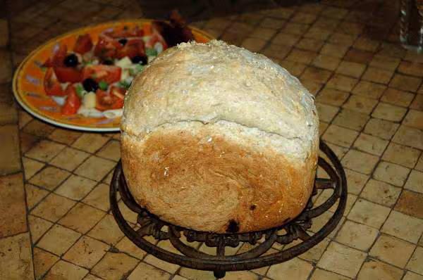 Pain au muesli et raisins