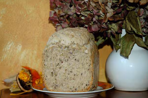 Pain aux cereales sur poolish