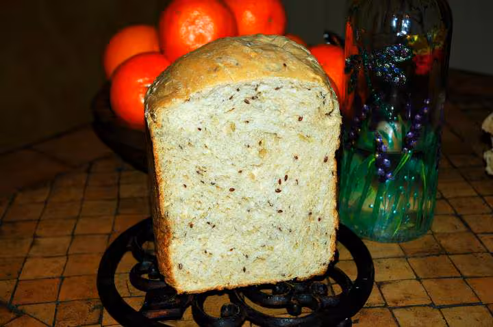 Pain de mie aux cereales et huile de noix