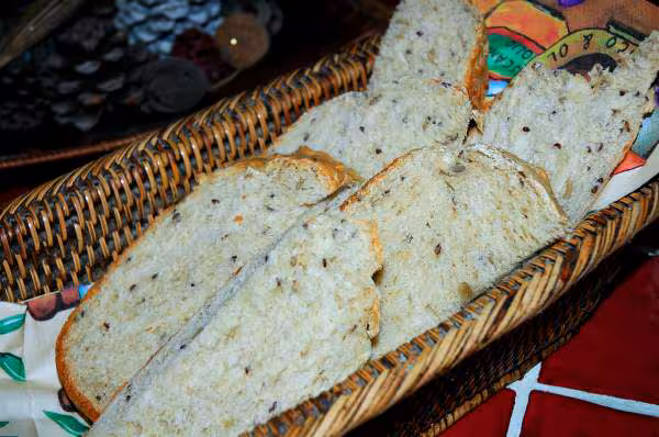 Pain de mie aux cereales et lait de soja