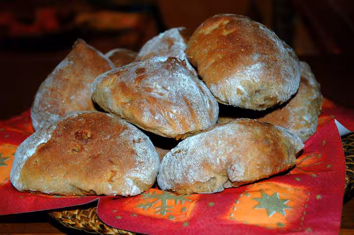 Petits pains au lait de soja et figues