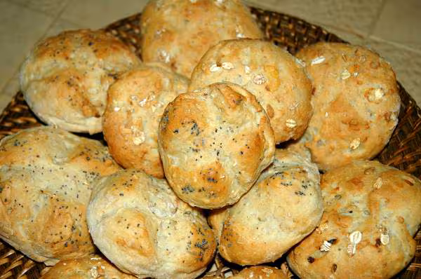 Petits pains au muesli