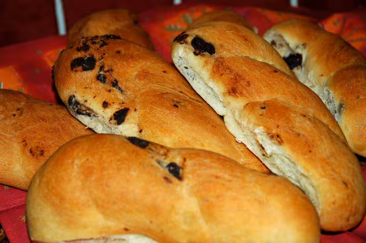 Petits pains viennois aux pepites de chocolat