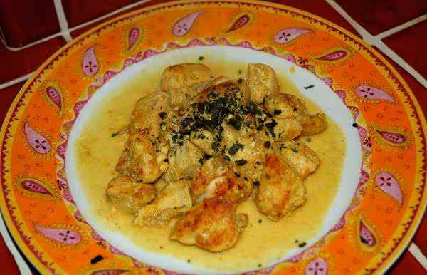 Poulet a l indienne