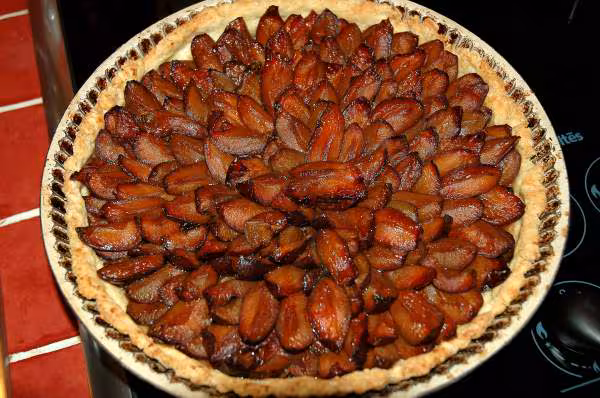 Tarte aux quetsches