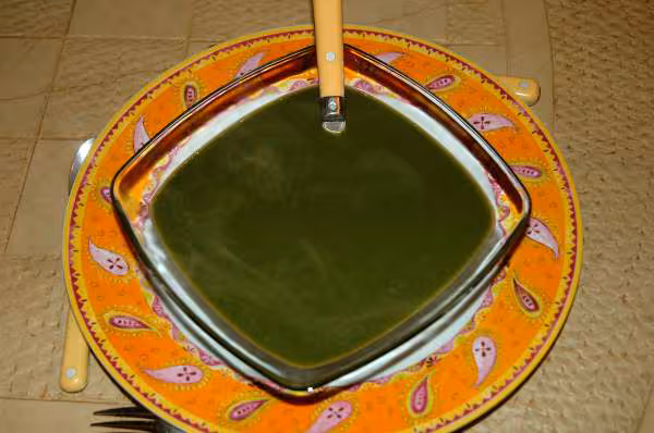 Veloute d epinard au boursin ww