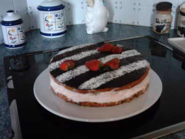 Gateau choco fraise