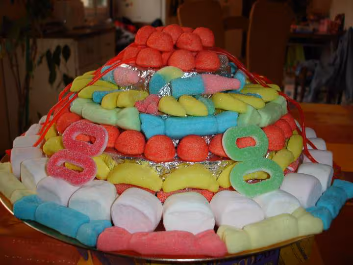 Gateau de bonbons 24 05 2008