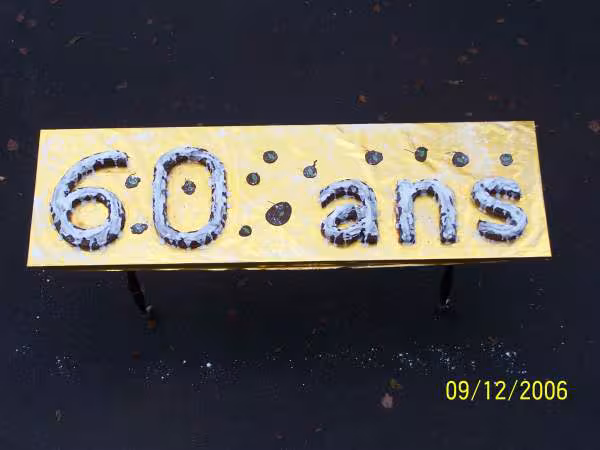 Le gateau d anniversaire