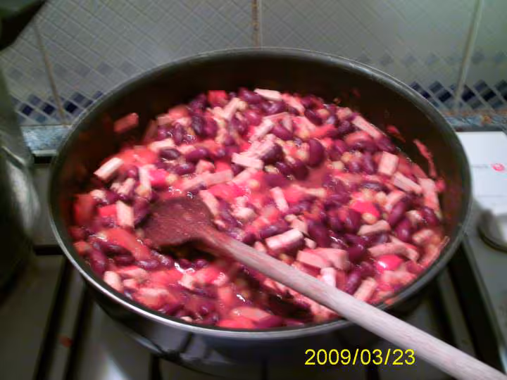 Chili con tofu vue d ensemble