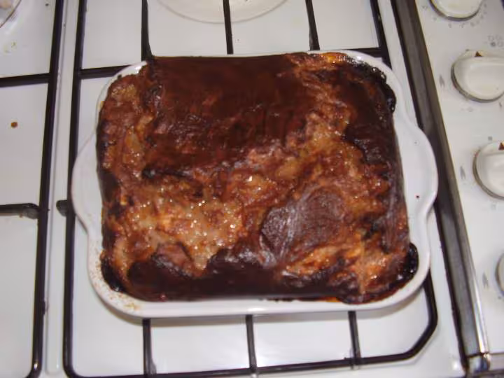 Mon pudding maison au chocolat et fruits secs