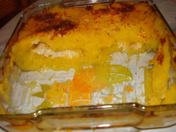 Parmentier de potiron 4 pts personne