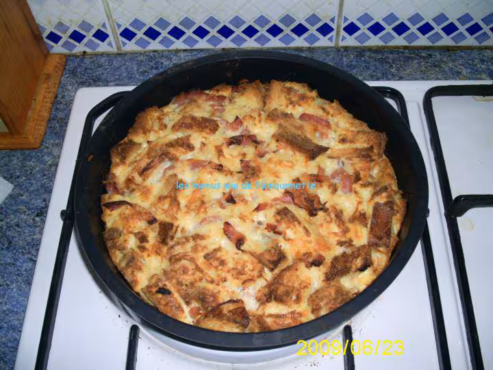 Torijas au bacon et chorizo