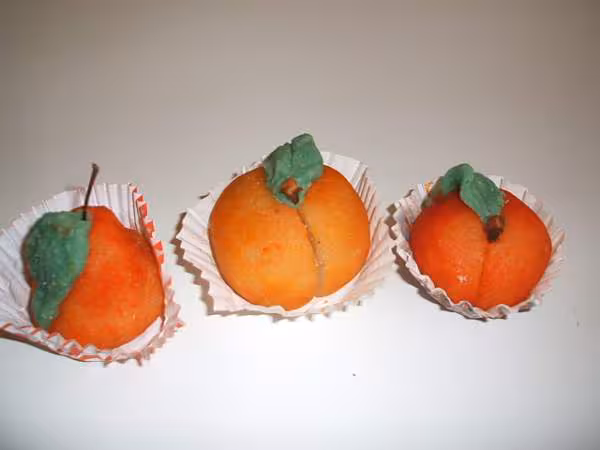 Fruits en pate d amande