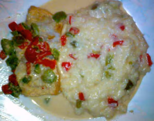 Risotto aux poivrons