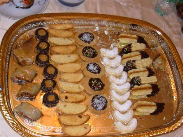 Assortiments de gateaux