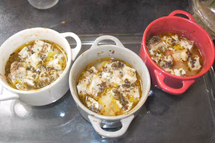 Cocotte cabillaud tomate basilic