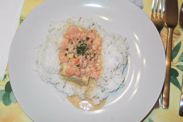 Colin sauce homardise