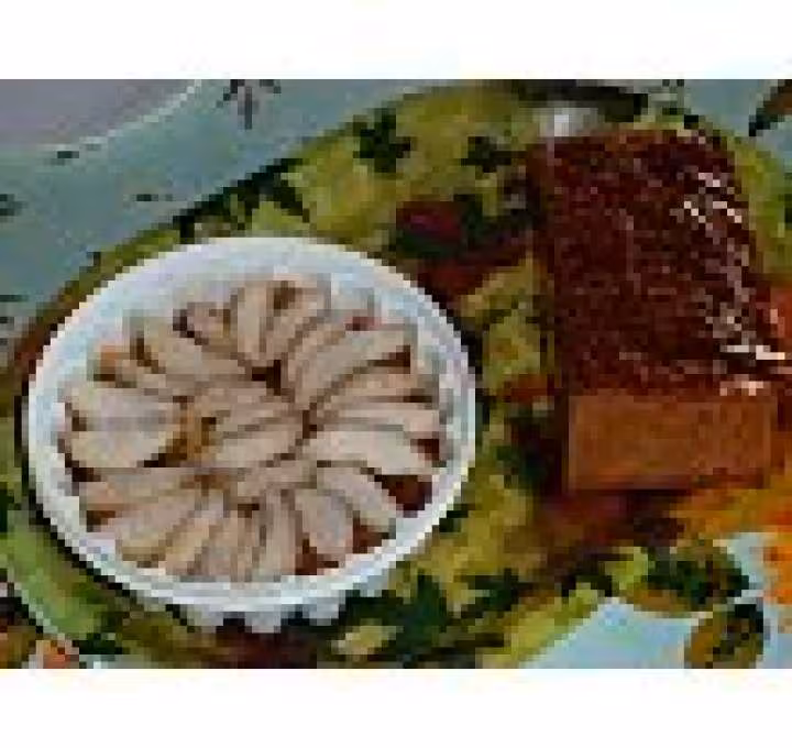 Flan poires pain d epices