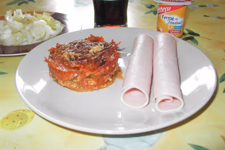 Gratin de courgettes fermier