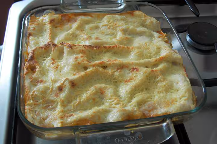 Lasagne bolo courgettes