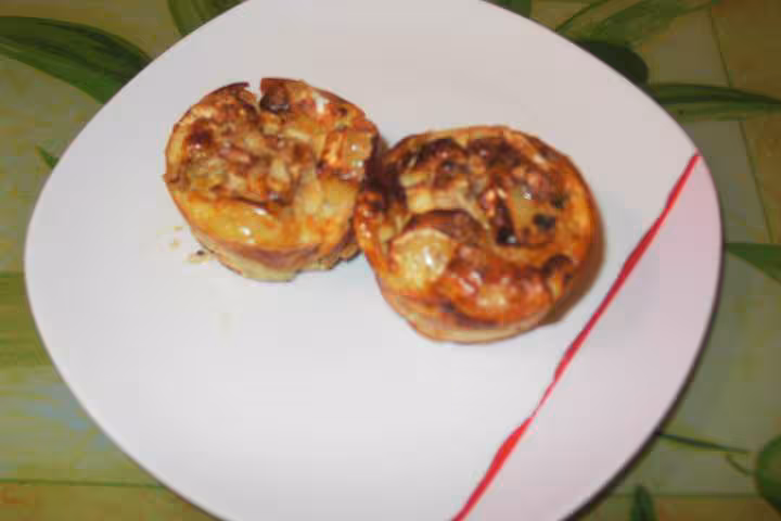 Mini clafoutis au camembert