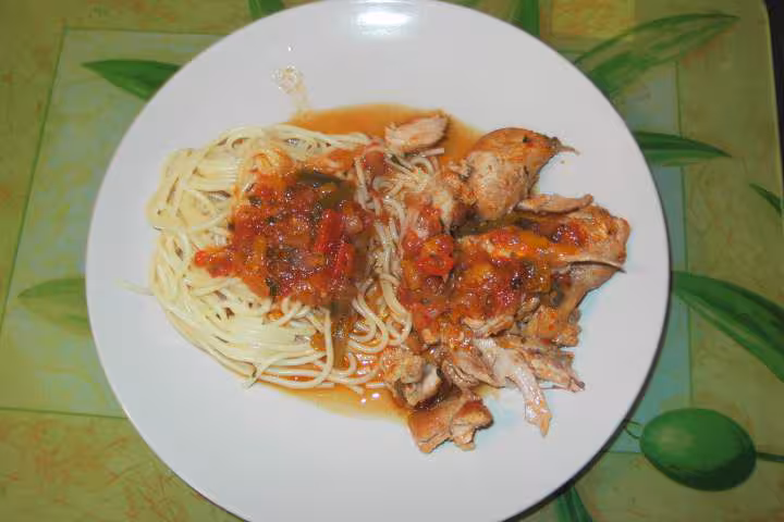 Poulet basquaise