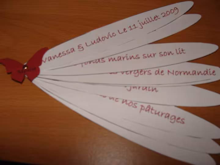 Menu ouvert