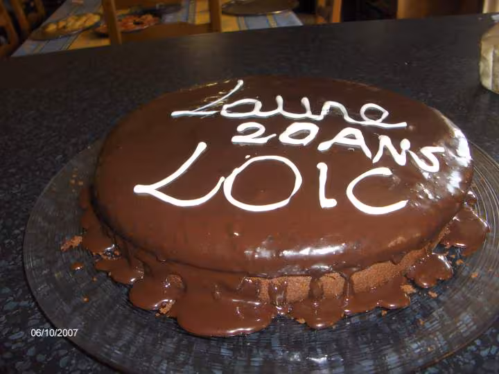 Gateau american 20 fille et copain