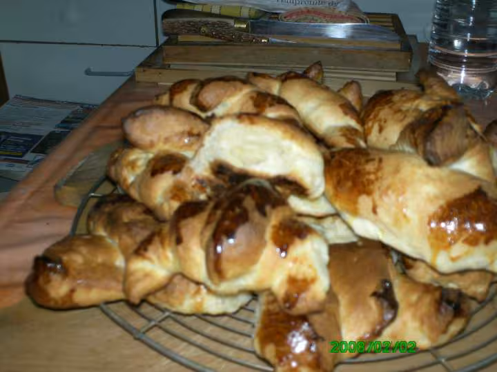 Croissants au beurre en map recette de garfield