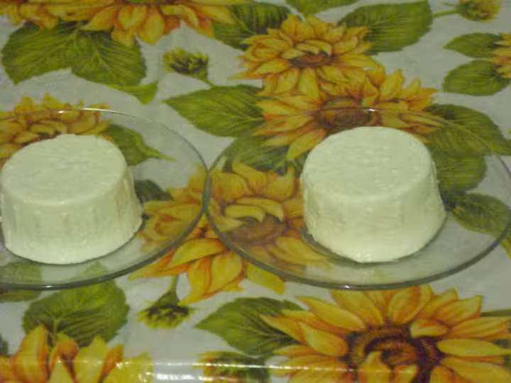 Fromage blanc avec du petit lait