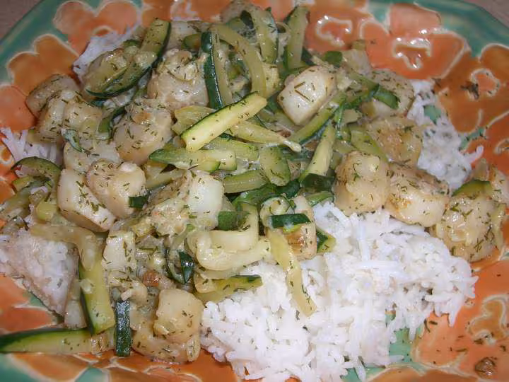Ragout de petoncles