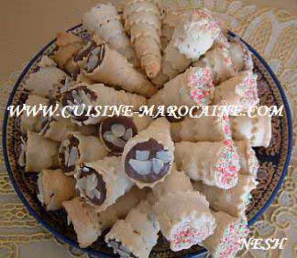Cornets chocolat