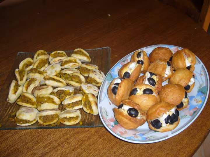 Fricasses tunisien et mini batbouts farci