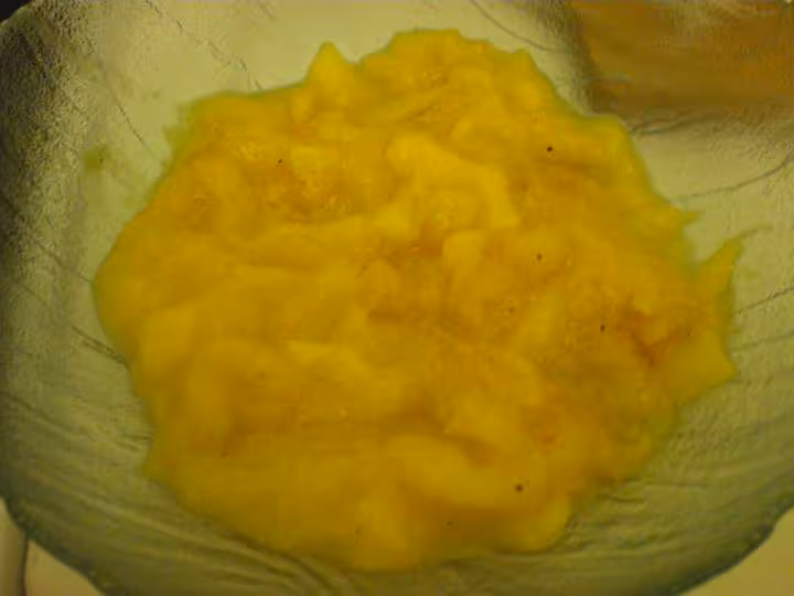Camenbert en croute avec compotee de mangue