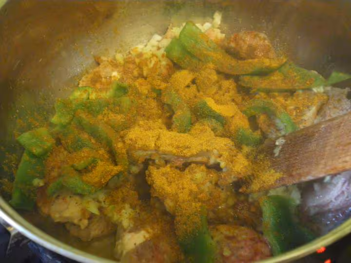 Curry d agneau