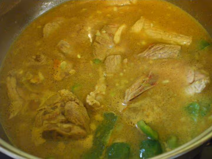 Curry d agneau