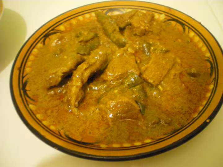 Curry d agneau