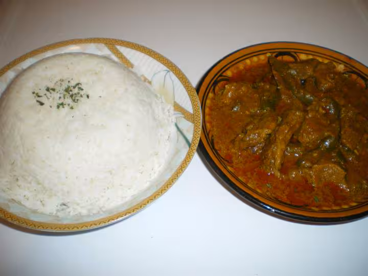 Curry d agneau