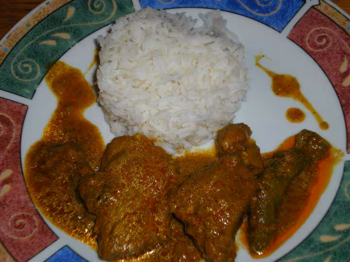 Curry d agneau