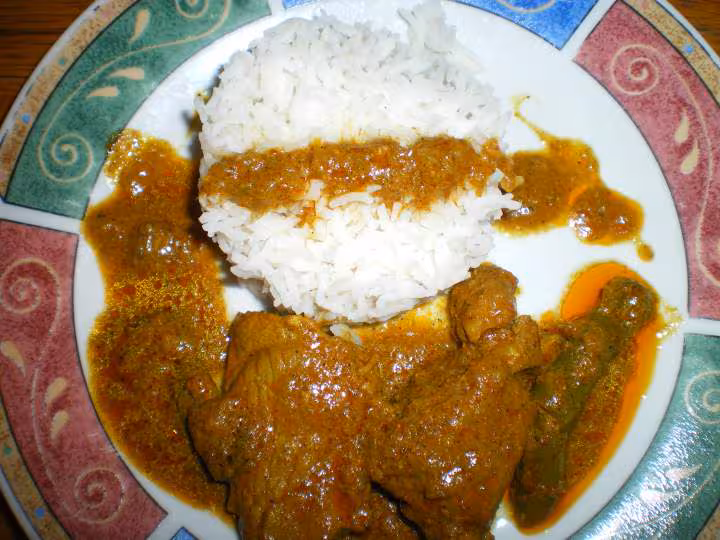 Curry d agneau