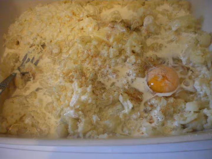 Gratin de choux fleurs